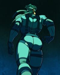 solid snake from metal gear solid by miles mandel