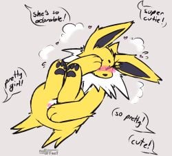eeveelution from nintendo by nulloffset