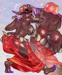 absurd_res anal anal_sex animal_humanoid anklet aquatic ass big_breasts big_butt bodily_fluids bracelet breasts buttplug buttplug_in_ass buttplug_insertion cephalopod cephalopod_humanoid dark_body dark_skin ear_piercing eyelashes feet female frye_(splatoon) hair hi_res humanoid humanoid_pointy_ears inkling jewelry killartxxx looking_at_viewer marine_humanoid mollusk mollusk_humanoid nintendo object_in_ass one_eye_closed orange_eyes penetration piercing plug_(sex_toy) plug_insertion pointy_ears pseudo_hair purple_tongue rear_view red_hair sex_toy sex_toy_in_ass sex_toy_insertion short_hair solo splatoon squid_humanoid sweat tentacle tentacle_hair thick_thighs tongue wide_hips wink winking_at_viewer