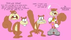 sandy cheeks from spongebob squarepants by jones boi
