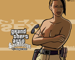 barbara_schternvart breasts glasses grand_theft_auto grand_theft_auto:_san_andreas magikshot nipples police sunglasses_removed tagme