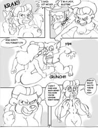 anthro bear comic disney fbz female fur furry male mammal nipples rebecca_cunningham talespin talespin_crash_2