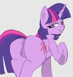 2018 alicorn anatomically_correct anatomically_correct_anus animal_anus animal_genitalia animal_pussy anus ass cutie_mark dock equine equine_anus equine_pussy female feral friendship_is_magic hair half-closed_eyes hooves horn mammal my_little_pony pussy simple_background solo spectre_z twilight_sparkle_(mlp) underhoof wings