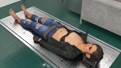 1girls call_of_duty corpse death female female_only helen_park_(cod) morgue