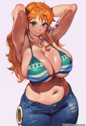 nami (one piece) from one piece by cremalane