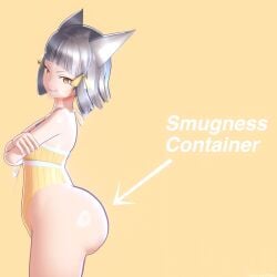 1girls 3d big_ass evil_container fat_ass huge_ass looking_at_viewer luminaryofages nia_(xenoblade) smug smug_face xenoblade_(series) xenoblade_chronicles_2