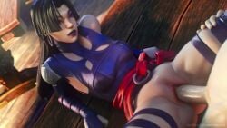 1boy 1girls 3d animated black_hair faceless_male fpsblyck light-skinned_female light-skinned_male long_hair looking_at_partner marvel marvel_rivals no_sound psylocke psylocke_(sai) short_video shorter_than_30_seconds tagme vaginal vaginal_penetration vaginal_sex video x-men