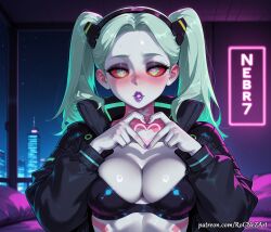 rebecca (cyberpunk) from cyberpunk: edgerunners by rognezart