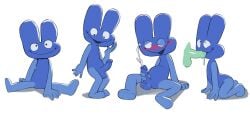 2019 5_fingers algebralian anthro apis_(artist) balls battle_for_dream_island blue_balls blue_body blue_penis blush bodily_fluids countershading cross-eyed cum cum_drip cumshot dripping duo ejaculation erection fellatio fingers four_(bfb) genital_fluids genitals glistening glistening_balls glistening_genitalia glistening_penis kneeling kneeling_oral_position lagomorph looking_pleasured male male/male male_penetrated male_penetrating male_penetrating_male mammal masturbation mostly_offscreen_male multiple_scenes narrowed_eyes oral orgasm orgasm_face penetration penile penile_masturbation penis sex simple_background sitting smile spread_legs spreading standing white_background