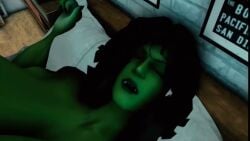1boy 1boy1girl 1girls 3d anal anal_sex animated areolae big_ass big_breasts bigger_female black_hair completely_nude completely_nude_female donkboy elevenendless endlessillusion feet giantess green_body green_skin huge_ass huge_breasts marvel marvel_comics nude nude_female she-hulk sound tagme vaginal_penetration video voluptuous wide_hips