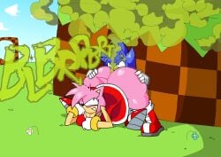 1boy 1boy1girl 1girl1boy 1girls amy_rose ass_bigger_than_head blue_body comission digital_drawing_(artwork) digital_media_(artwork) face_down_ass_up fart fart_cloud fart_fetish farting_on_another farting_on_face funkman98 green_fart_cloud green_gas green_gas_cloud green_hill_zone hedgehog hedgehog_boy hedgehog_girl hedgehog_humanoid jack-o_pose jpg male/female mammal massive_ass massive_butt massive_thighs mobian mobian_(species) mobian_hedgehog one_eye_closed onomatope pink_body sega shiny_clothes shiny_skin simple_background sonic_(series) sonic_team sonic_the_hedgehog sonic_the_hedgehog_(series) voluptuous voluptuous_body voluptuous_female wilting_flowers