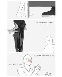 blowjob blowjob_face blowjob_pov doctor_(the_freak_circus) height_difference male/female male_on_female monster_on_female nude_male nude_male_clothed_female self_insert the_freak_circus