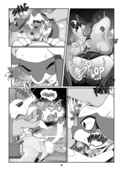 1boy 1girls 2018 comic diphallia diphallism fellatio female insomniacovrlrd male male_penetrating marowak multi_penis nintendo oral oral_penetration page_19 penetration penis pokémon_(species) pokemon riolu sex straight video_games