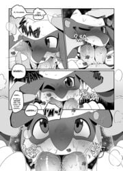 1boy 1girls 2018 blush comic diphallia diphallism fellatio female insomniacovrlrd male male_penetrating marowak multi_penis nintendo oral oral_penetration page_20 penetration penis pokémon_(species) pokemon riolu sex straight video_games