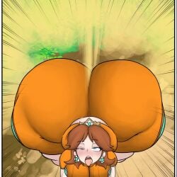 princess daisy from mario (series) by jun-