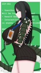 scp-682 from scp foundation