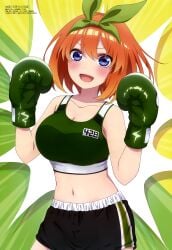 nakano yotsuba from go-toubun no hanayome by maeda tsumugi
