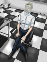 1girls aqua_enjoyer asphyxiation bag_over_head bagging blonde_hair breathplay clothed_female control emily_pope female female_only no_sex remedy_entertainment suffocation
