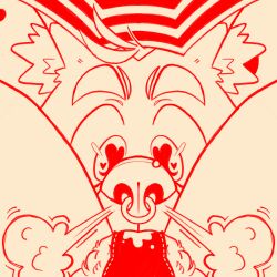 1:1 ambiguous_gender anthro bodily_fluids canid canine canis chibemo chibemo_foxdale clothing domestic_dog duo faceless_character faceless_female facial_piercing female female/ambiguous genital_fluids heart_symbol hi_res mammal nose_piercing panties piercing pubes shiba_inu simple_background spitz stained_underwear underwear vaginal_fluids vulva_sniffing