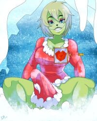dalley_le_alpha dr_seuss female grinch how_the_grinch_stole_christmas rule_63 tagme the_grinchess