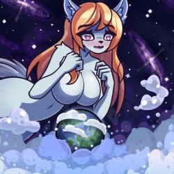 1girls astronomical_giantess breast_expansion breasts breasts_bigger_than_head breasts_bigger_than_planet breasts_bigger_than_torso colossal_breasts female female_only giantess growth hyper hyper_breasts m1lky8008 no_sound solo source tagme video