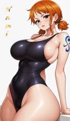nami (one piece) from one piece by zabanili11