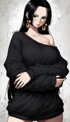 ai_generated boa_hancock clothing female female_only one_piece zabanili11