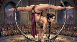 aerial_hoop ai_generated arabian porn_star pornstar sasha_grey slave slavekini