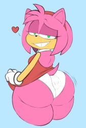 1girls absurd_res ambiguous_gender ambiguous_prey amy_rose anal anal_vore anthro ass big_butt bubble_butt clothing colored dress eulipotyphlan fat_ass female female/ambiguous female_pred gloves half-closed_eyes handwear heart_symbol hedgehog hi_res huge_ass huge_butt looking_at_viewer looking_back mammal monochrome narrowed_eyes panties sega short_stack smile smug sonic_(series) sonic_the_hedgehog_(series) teeth thick_thighs underwear velkno vore wide_hips