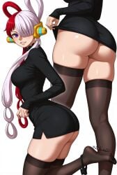 ai_generated clothing female female_only one_piece uta_(one_piece) zabanili11