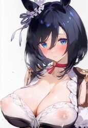 1girls ai_generated animal_ears anthropomorphization artist_request eishin_flash_(umamusume) eyes female hair legs skin tagme umamusume umamusume_pretty_derby young