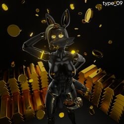 1:1 3d_(artwork) alternate_color animal_genitalia animal_penis animatronic anthro big_breasts black_background black_body blonde_hair breasts canid canine coin digital_media_(artwork) equine_genitalia equine_penis erection five_nights_at_freddy's five_nights_at_freddy's_2 fox genitals glistening glistening_body glistening_genitalia glistening_hair glistening_nipples glistening_penis glowing glowing_eyes gold_(metal) gold_bar gold_body gold_coin gold_lipstick gold_nipples gold_penis gynomorph hair hand_on_hip hand_on_own_hip hi_res high-angle_view holding_coin holding_object intersex lips looking_at_viewer machine mammal mangle_(fnaf) mismatched_genitalia mismatched_penis money mouth_hold nipples nude_anthro penis robot robot_anthro scottgames simple_background solo tail type_09 watermark yellow_eyes