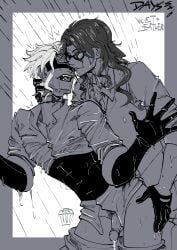 2022 2boys aheagao anal anal_orgasm anal_sex anal_sex blindfold blindfolded blindfolded_male blonde_hair blonde_hair_male choker clothed clothed_male clothed_sex clothing cum cum_drip dottore_(genshin_impact) eyes_covered gay gay_sex genshin_impact glasses hands-free hands-free_ejaculation hands-free_orgasm hands_free hands_free_cum hands_free_cumming hands_free_ejaculation hands_free_orgasm helfyr hidden_eyes in_the_rain kinktober kinktober2022 kinktober_2022 leather leather_clothing leather_gloves long_hair long_hair_male male male_only nobodick outside outside_sex pantalone_(genshin_impact) pants_down pleasure_face pleasured pleasured_expressions pleasured_face pleasured_male rain raining sweat wet wet_body wet_clothes wet_clothing wet_hair wet_skin yaoi