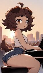ass ass_focus female mimi_(typh) mimi_typh typh