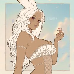 viera from final fantasy xiv by yiiande