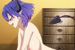 1girls animated animated animated breasts cowgirl_position cowgirl_position female heart_tail horns kinsou_no_vermeil light-skinned_female milf naked naked_female nipples nude nude_female pointy_ears purple_hair sex shiny_skin succubus succubus_horns succubus_tail tagme vermeil vermeil_(kinsou_no_vermeil) vermeil_in_gold