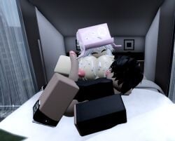 breast_feeding breast_sucking cum_on_breasts female femboy jerking_off_another mommy_dom mommy_kink nipple_suck request requested roblox roblox_avatar roblox_studio robloxian