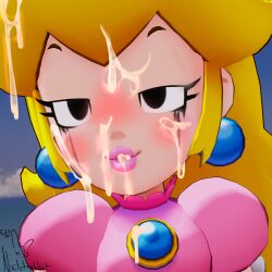 princess peach from mario (series) by nailstrabbit