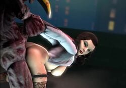 3d animated arm_grab arms_behind_back bioshock bioshock_infinite breasts elizabeth_comstock female from_behind monster mp4 no_sound rape size_difference splicer tagme video wchtsfm