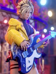 cloud strife from final fantasy by cloudmateria