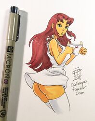 starfire from dc by callmepo