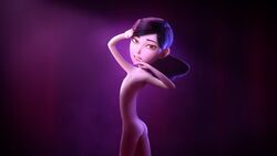 ass breasts breasts_out burnt_popcorn edit female female_only flat_chest human mary_wang nipples nude nude_female posing solo tagme tales_of_arcadia trollhunters