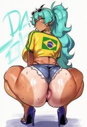brazilian miku from vocaloid by hnakano88929