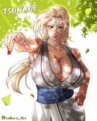 tsunade from naruto by saburo des