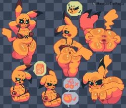 pikachu from game freak by bloquedepaja