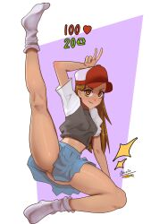 brown_hair cap chiotosaurio lina_(celina_quintana) original original_character solo_female