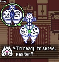 animated anus anus_close-up anus_outline asriel_dreemurr bedroom big_ass big_butt blush body_writing bouncing_ass bouncing_butt deltarune dialogue dialogue_box eyes_rolled_up fat_ass femboy front_view gaping_anus goat huge_ass huge_butt huge_hips huge_thighs hyper_ass hyper_butt hyper_hips hyper_thighs joestarjorik leaking leaking_anus male male_nipples naked nipples peace_sign pixel_(artwork) pixel_animation pixel_art potrait puffy_anus rear_view small_bulge solo solo_male standing sweat sweaty thick_ass thick_butt thick_hips thick_thighs thong undertale undertale_(series) underwear
