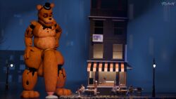1:1 2026 3d_(artwork) accessory animatronic anthro apartment artist_logo ass balls bear beverage big_balls big_butt big_penis bodily_fluids bow_tie brown_body brown_fur bus cafe city cityscape clothed clothed_male clothing cloud cock_ring cock_vore coffee coffee_shop colored commercial_vehicle crowd crowd_scene crowd_watching cum digital_media_(artwork) evening feet female five_nights_at_freddy's five_nights_at_freddy's_2 foreskin frooberx fur furniture genital_fluids genitals group happy hat headgear headwear hi_res huge_balls huge_cock human hyper hyper_balls hyper_genitalia hyper_penis imminent_vore jewelry lamp leaking_cum light logo looking_at_another looking_pleasured machine macro male mammal nude nude_macro nude_male on_lap outside paws penile penis penis_accessory penis_jewelry plate public public_nudity robot scottgames seductive sitting_on_lap sky skyscape solo store teeth thick_thighs tongue town vehicle vein veiny_penis vore vore_implied withered_freddy withered_freddy_(fnaf)