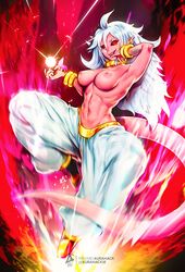 android 21 from dragon ball by aurahack