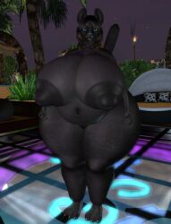 big_ass big_breasts breasts bubble_butt cleavage female ferialexonar furry huge_ass huge_breasts hyper_ass nipples tagme thick_thighs wide_hips